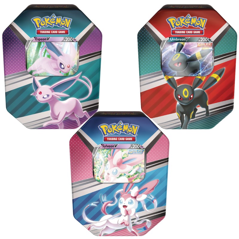 Triple Pack Pokémon Eevee Espada e Escudo 7 Céus em Evolução Copag - 30659