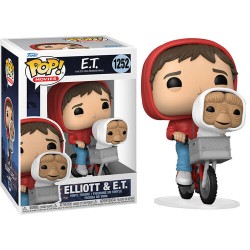 Boneco E.T. The Extra-Terrestrial 40th Elliott & E.T. Pop Funko 1252