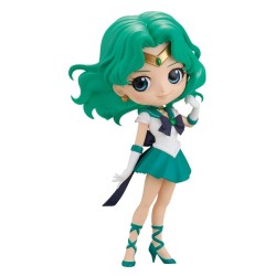 Boneco Sailor Moon Eternal Super Sailor Neptune Q Posket Bandai Banpresto