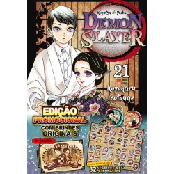 Mangá Demon Slayer Kimetsu No Yaiba Edição Especial Volume 21