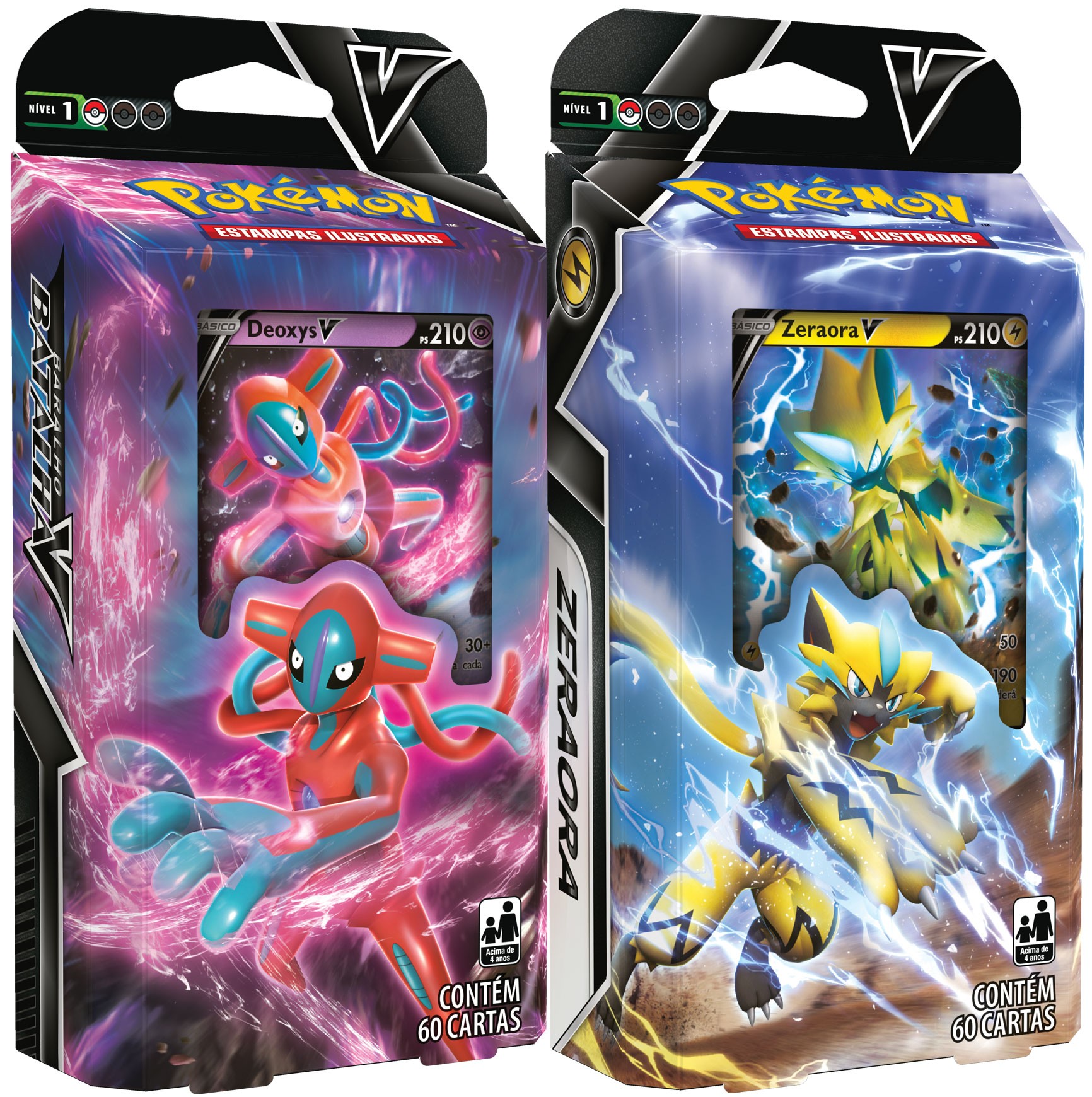 TCG Pokémon Battle Deck Deoxys V and Zeraora V