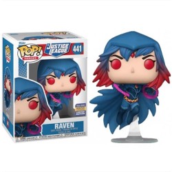 Boneco DC Justice League Raven Winter Convention Limited Edition 2022 Pop Funko 441