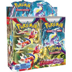 Box 36 Booster Cards Pokémon Escarlate e Violeta Copag