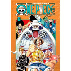 Mangá One Piece 3 em 1 Volume 6