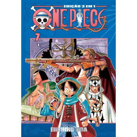 Mangá One Piece 3 em 1 Volume 7