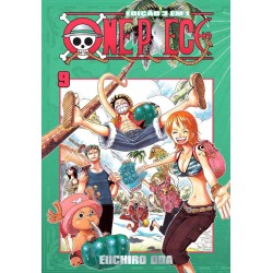 Mangá One Piece 3 em 1 Volume 9