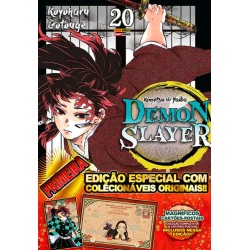 Mangá Demon Slayer Kimetsu No Yaiba Edição Especial Volume 20