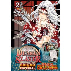 Mangá Demon Slayer Kimetsu No Yaiba Edição Especial Volume 22
