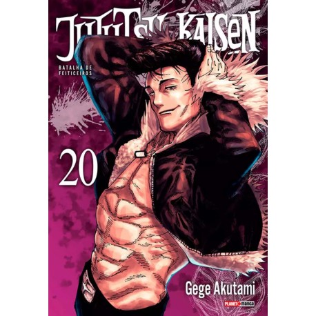 Mangá Jujutsu Kaisen Batalha de Feiticeiros Volume 20