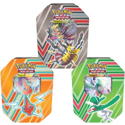 3 Latas Pokémon Potencial Oculto Gallade V, Giratina V e Rotom V Copag