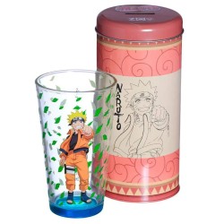 Copo De Vidro Naruto com Cofre 500ml