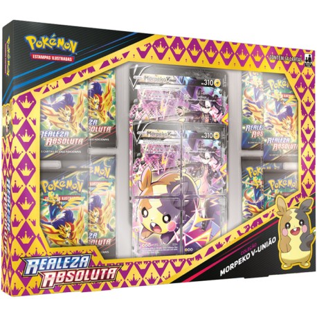 Box Pokémon Realeza Absoluta Morpeko V-União Copag