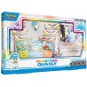 Box Pokémon Coleção Paldea Quaxly com Broche e Carta Gigante Miraidon EX Copag