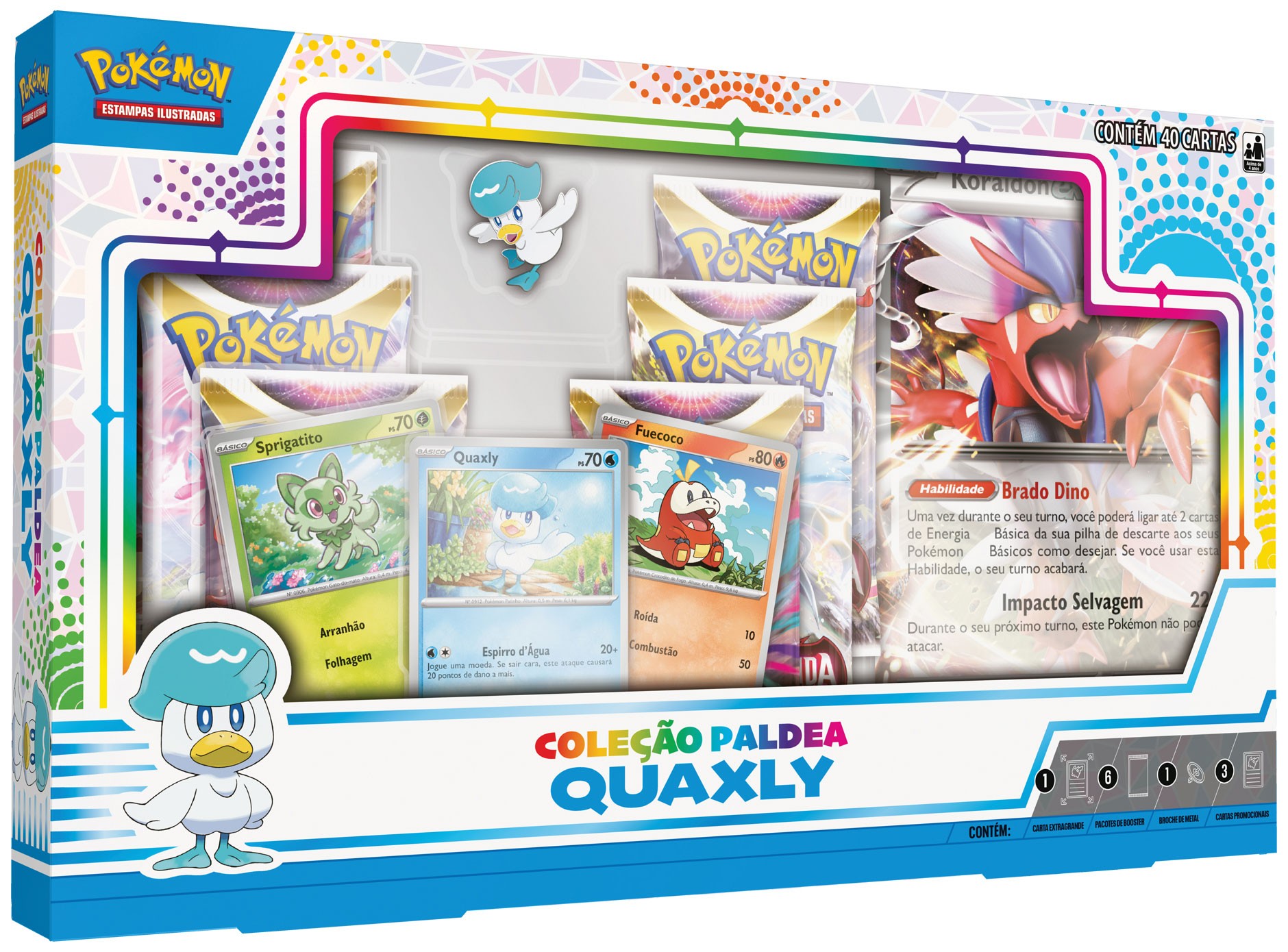 Box Pokémon Lendas De Paldea Koraidon Ex - Copag Loja