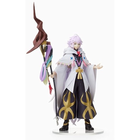 Boneco Fate/Grand Order Absolute Demonic Front Babylonia Merlin Super Premium Figure Sega