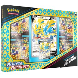 Box Pokémon Coleção Especial Realeza Absoluta Zacian Brilhante Copag