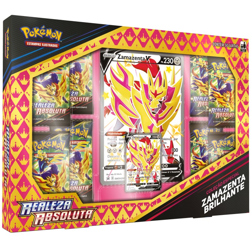 Caixa Épica Misteriosa Surpresa Cartas Pokemon TCG Premium Box de