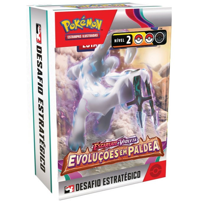 Escarlate e Violeta — Evoluções em Paldea do Pokémon Estampas Ilustradas