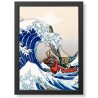 Quadro Decorativo The Legend of Zelda The Wind Waker King of Red Lions geek.frame