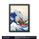 Quadro The Legend of Zelda The Wind Waker King of Red Lions geek.frame