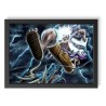 Quadro Decorativo One Piece Monkey D. Luffy Gear 5 Nika geek.frame