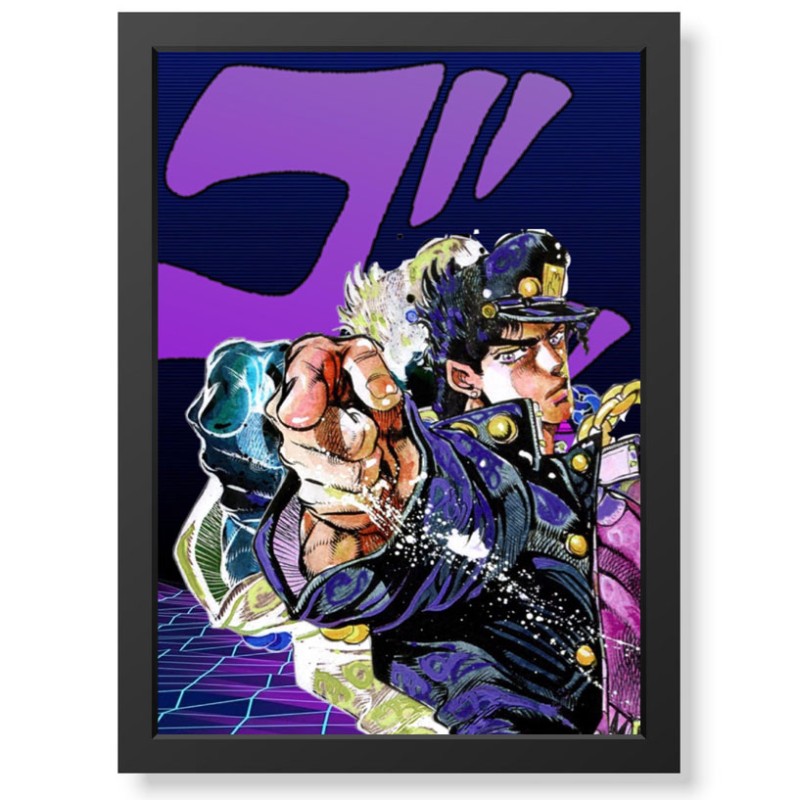 Quadro Anime Jojo'S Bizarre Adventure Desenho Com Moldura em Promoção na  Americanas