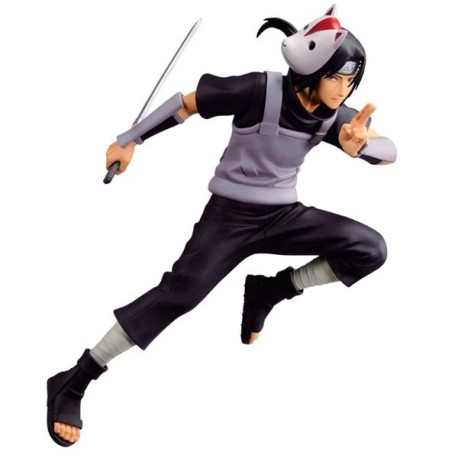 Estátua Banpresto Naruto Shippuden Vibration Stars - Sasuke Uchiha