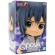 Boneco Naruto Shippuden Sasuke Uchiha QPosket Bandai Banpresto