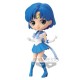 Boneco Sailor Moon Eternal Super Sailor Mercury Q Posket Bandai Banpresto