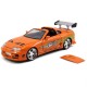 Miniatura Fast & Furious Velozes e Furiosos Toyota Supra escala 1:24  Jada