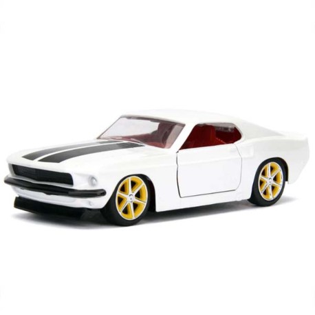 Miniatura Fast & Furious Velozes e Furiosos Roman´s Ford Mustang escala 1:32 Jada