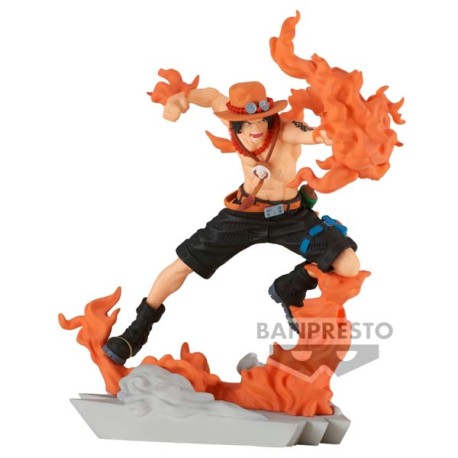 13cm One Piece Anime Figures Portgas D Ace Execution Figurine Pvc