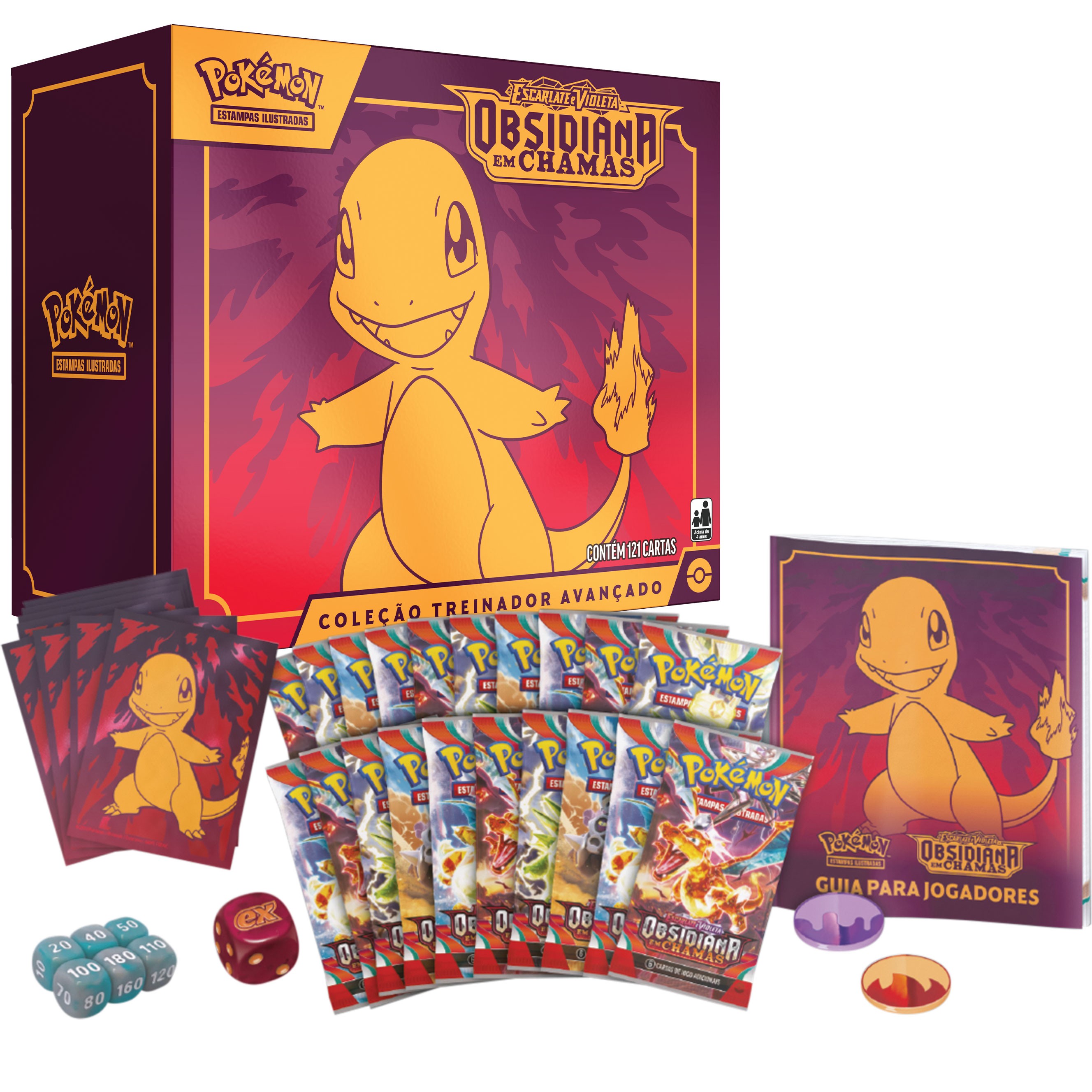 Jogo De Cartas – Pokémon – Coleção Treinador Avançado – Box