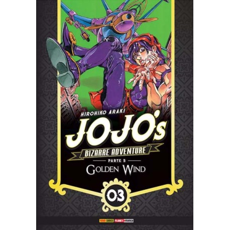 Mangá Jojo's Bizarre Adventure Parte 5 Golden Wind Volume 03