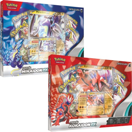 Jogo de Cartas POKEMON KORAIDON Box Lendas de Paldea - COPAG - Deck de  Cartas - Magazine Luiza