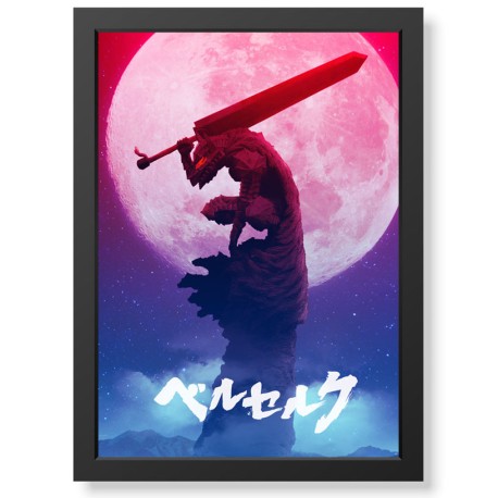 Quadro Decorativo Berserk Moon geek.frame