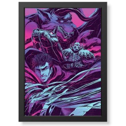 Quadro Decorativo Berserk Guts geek.frame