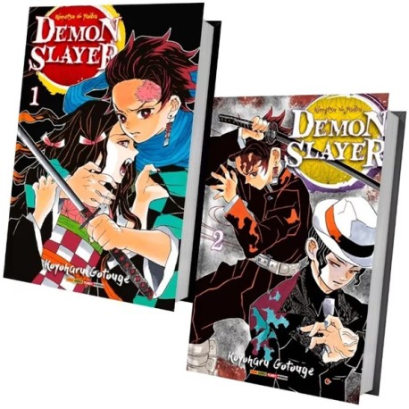 Demon Slayer Kimetsu No Yaiba, Mangá Vol. 1 E 2