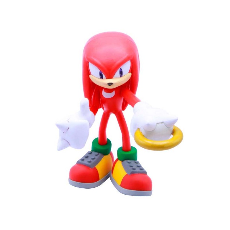 Boneco Knuckles 6 cm Figura Sonic Colecionável Filme - Loja Zuza Brinquedos