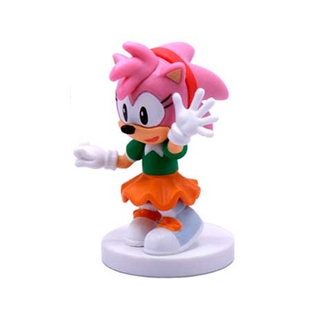 Boneco Miniatura Sonic The Hedgehog Classic Mini Buildable Figures Amy Rose Hello Just Toys