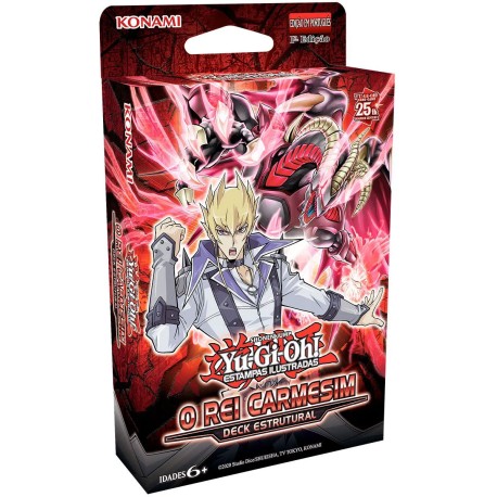 Deck Estrutural Yu-Gi-Oh! O Rei Carmesim