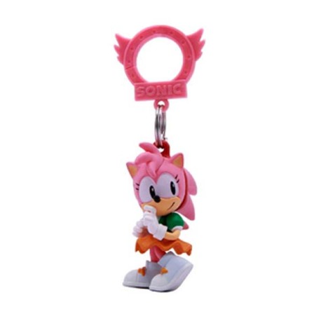 Chaveiro para Mochila Sonic The Hedgehog Amy Rose Just Toys