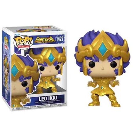 Boneco Saint Seiya Knights Of The Zodiac Leo Ikki Pop Funko 1427