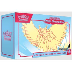 Box Pokemon Treinador Avançado Escarlate e Violeta 121 Cartas Miraidon -  Roxo