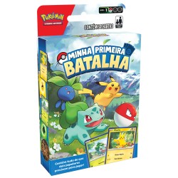 Baralho Minha Primeira Batalha Pokémon Bulbasaur e Pikachu Copag