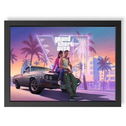 Quadro Decorativo Grand Theft Auto VI geek.frame