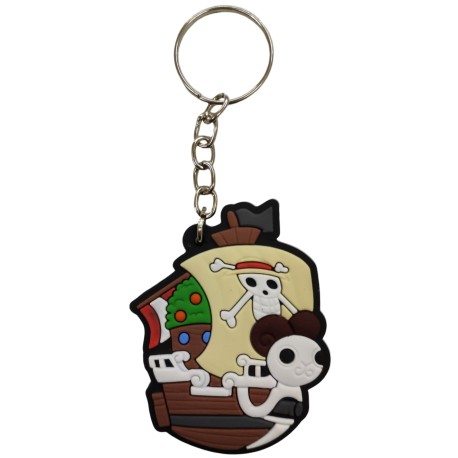 Chaveiro Emborrachado One Piece Going Merry