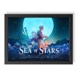 Quadro Decorativo Sea of Stars Zale e Valere Logo geek.frame