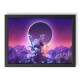 Quadro Decorativo Sea of Stars Zale e Valere Eclipse geek.frame