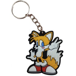 Chaveiro Emborrachado Sonic The Hedgehog Tails